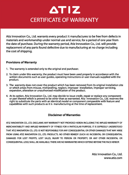Warranty